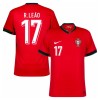 Camiseta de fútbol Portugal R. Leao 17 Primera Equipación Euro 2024 - Hombre